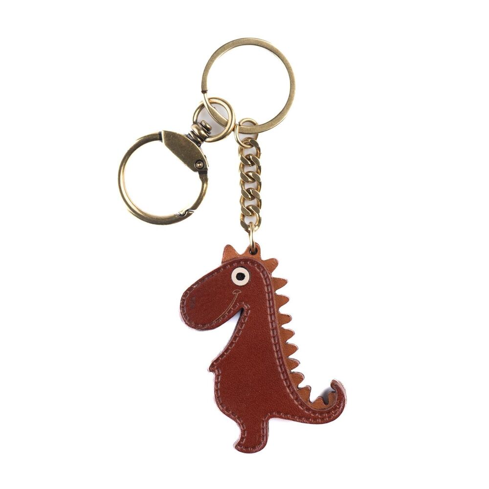 6788 Cute Dinosaur Keychain Charms Cute Dinosaur Leather Metal Buckle